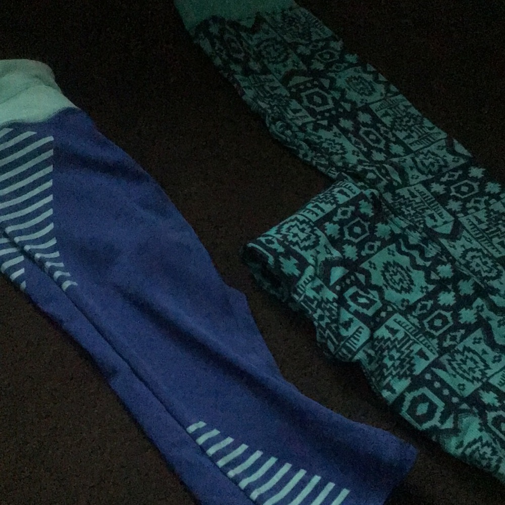 3 pants- kids (Avia and Faded Glory)